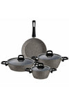 Emsan Myra 7 Piece Cookware Set Grey 1