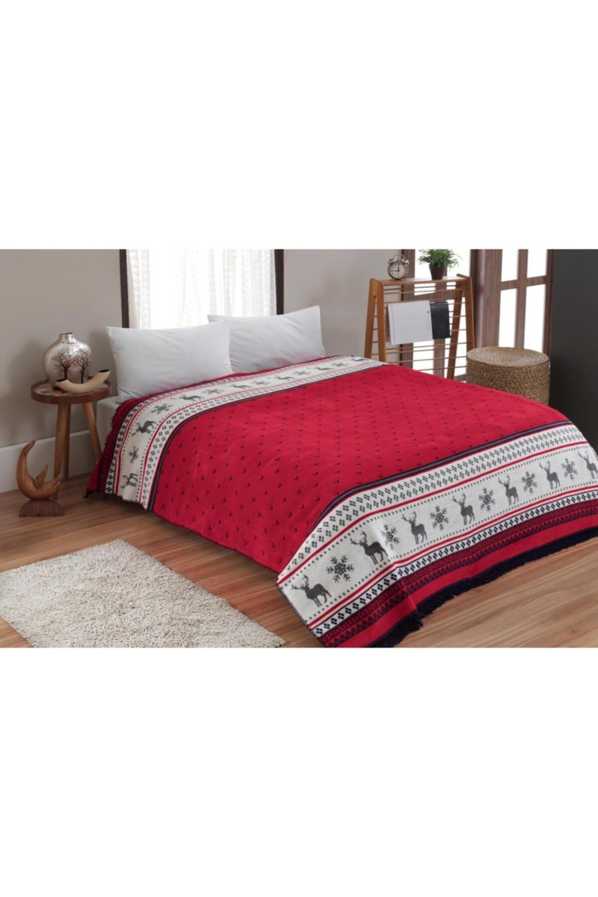 AKSU Double Cotton Blanket Carmelo 2