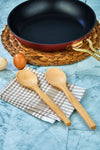 FBZhome 2-Piece Wooden Dining Spoon Set 1