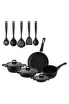 Emsan Harmony 13 Piece Cookware Set Black 6