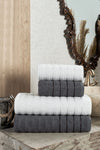 TABEA HOME Fluffy 4-Piece Bath Towel Set 1