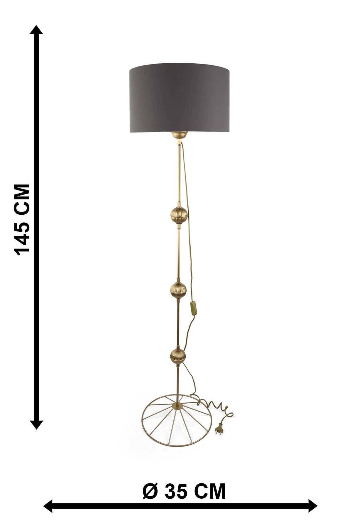 Begüsa Palermo Floor Lamp Antique No:01 4