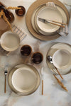 Kütahya Porselen Moderna 12 Piece 4 Person Dinner Set Cinnamon 4