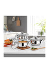 Gülsan Çakır Mini Cookware Set 3 Pieces With Glass Lids 1