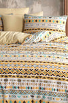 Atelier Home Double Bed Authentic Yellow Duvet Cover Set Ranforce 3