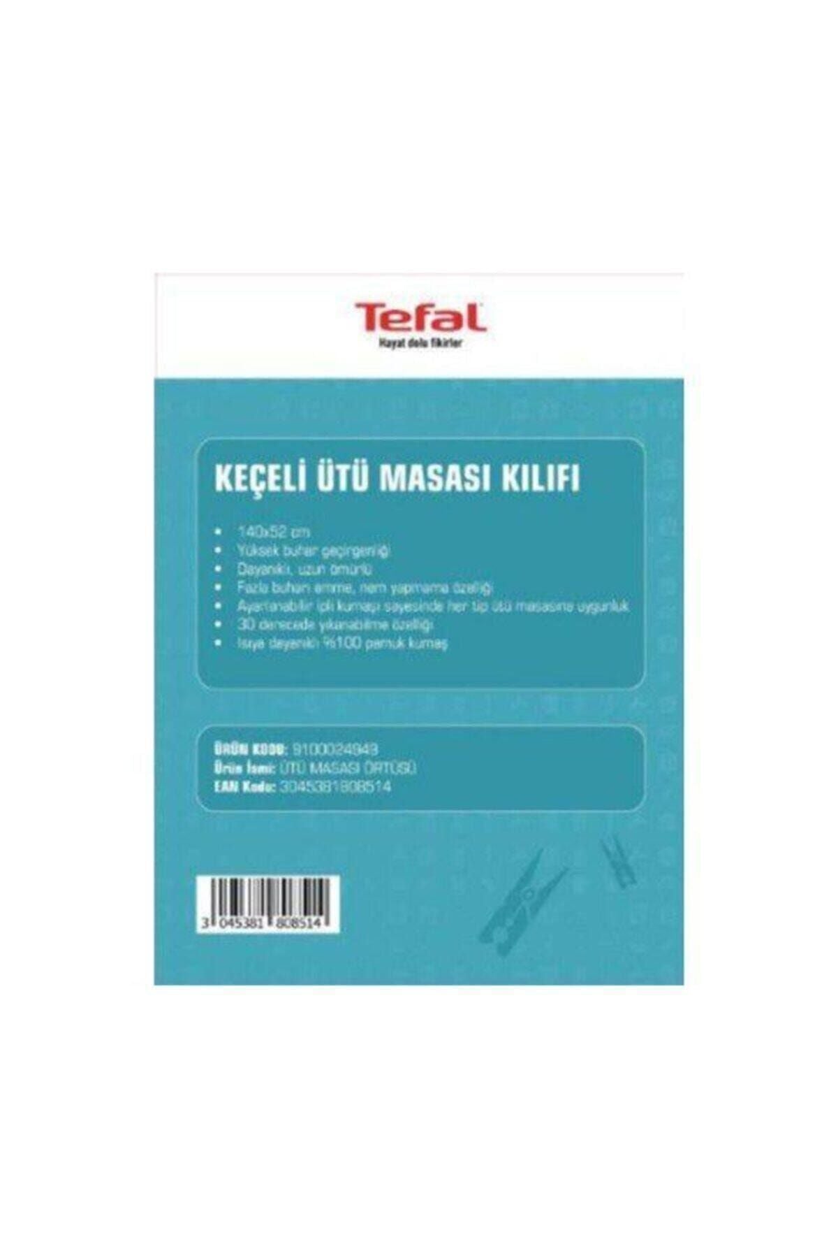 TEFAL Ironing Board Cover (Felted 100% Cotton) 2