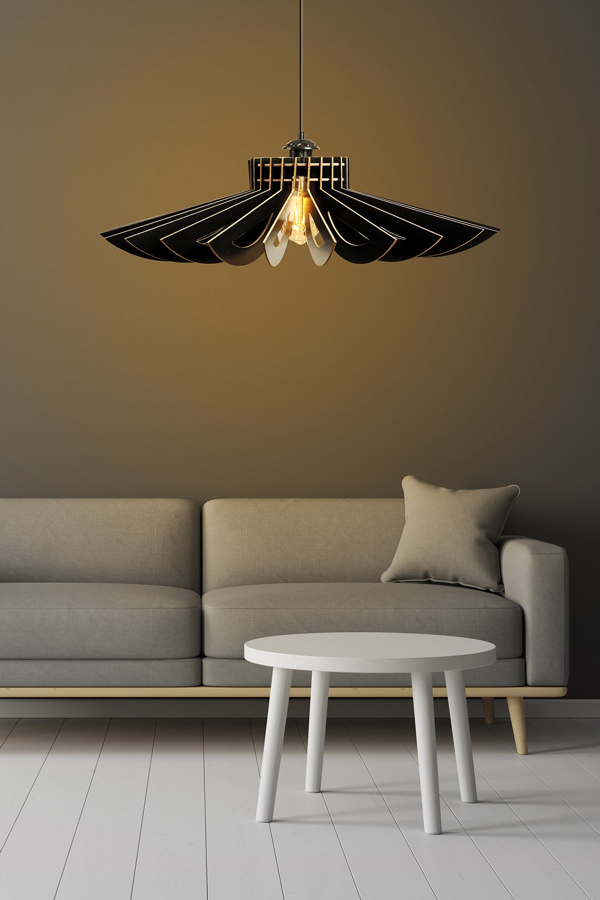 Chandelier 158 Black 390FLH1528 1