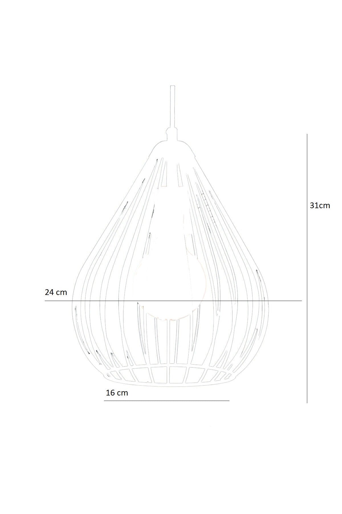 Chandelier 205-AS Black 390FLH1584 6