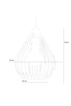 Chandelier 205-AS Black 390FLH1584 6