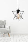 Chandelier 205-P Black 390FLH1585 2