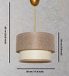 Chandelier Tubol - Beige Beige
Cream 390FLH1662 3