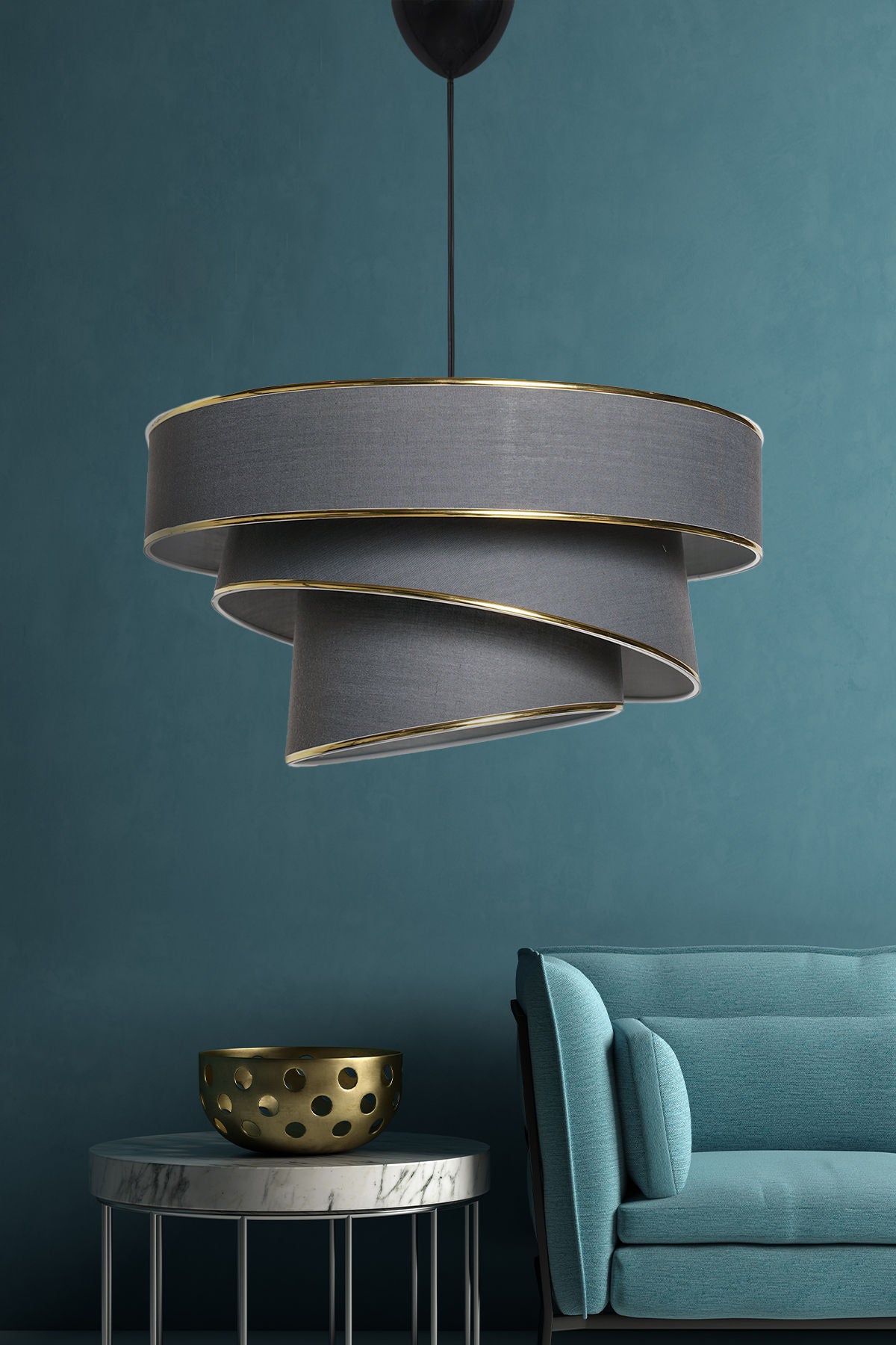 Chandelier Couper - Anthracite, Gold Anthracite
Gold 390FLH1688 1