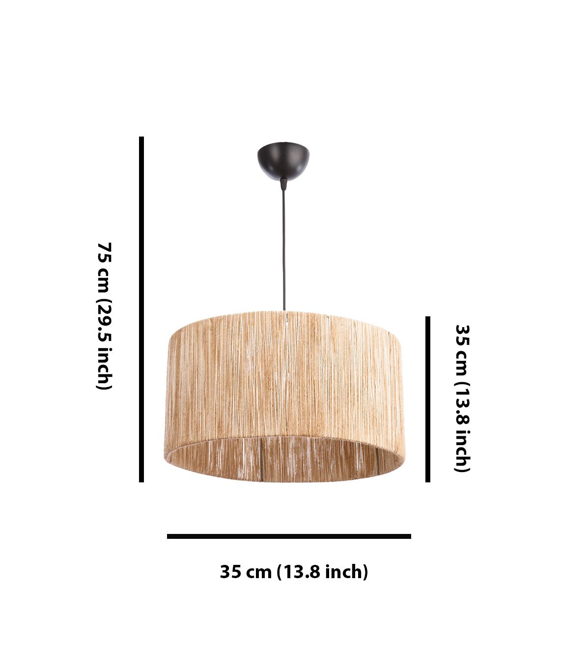 Chandelier Cane Natural 390FLH1809 4