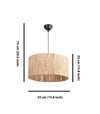 Chandelier Cane Natural 390FLH1809 4