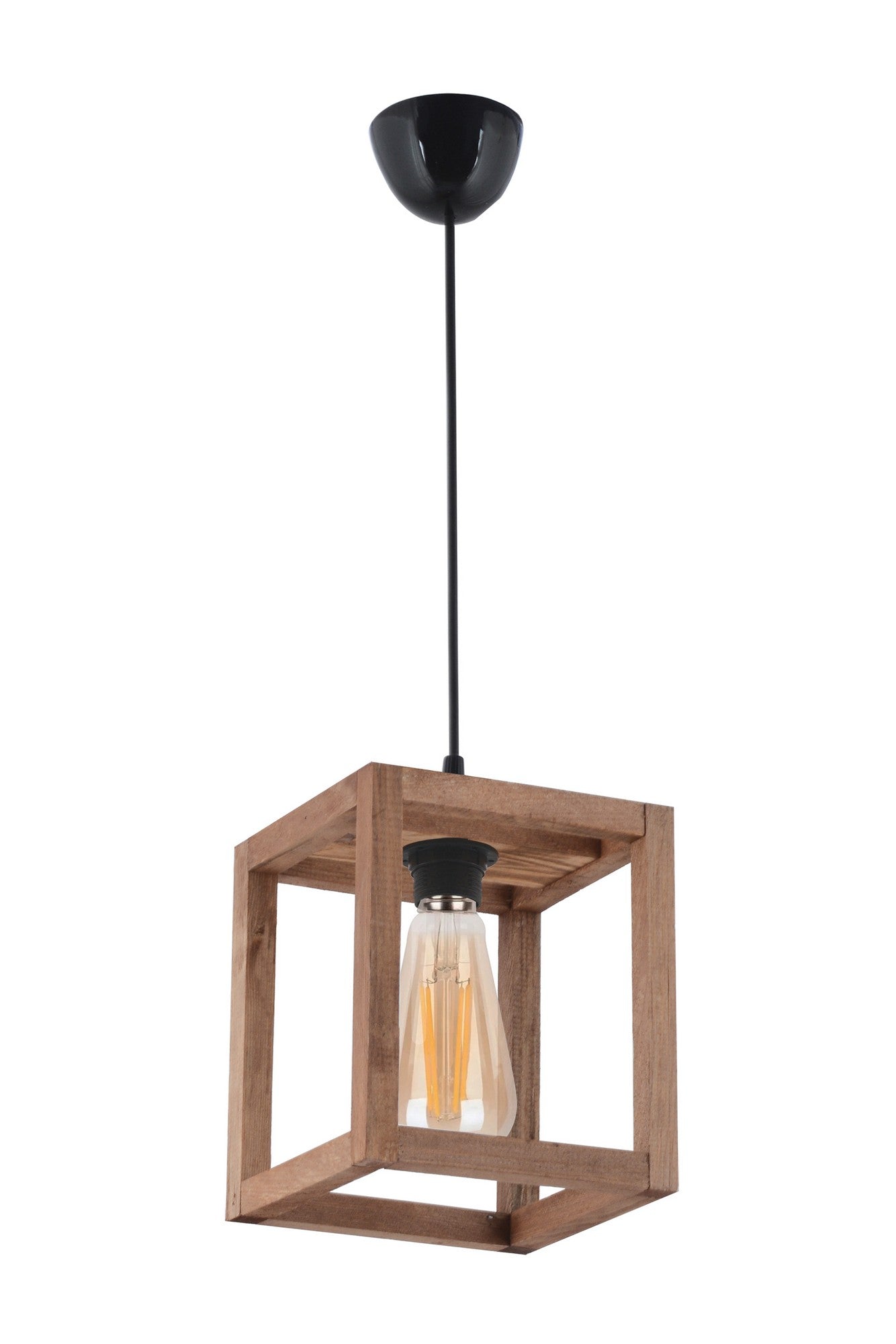 Chandelier Cube Brown 390FLH1841 2