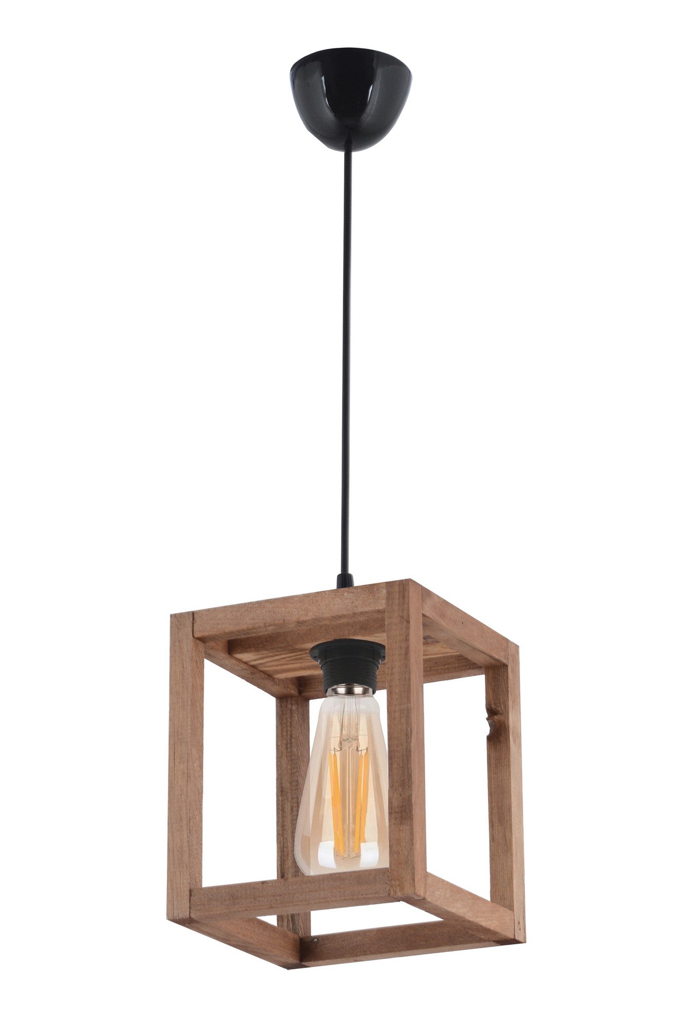 Chandelier Cube Brown 390FLH1841 3