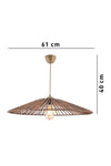 Chandelier Conic Brown 390FLH2271 6