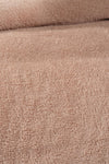 Karaca Home Faye Brown Double Sherpa Blanket 2