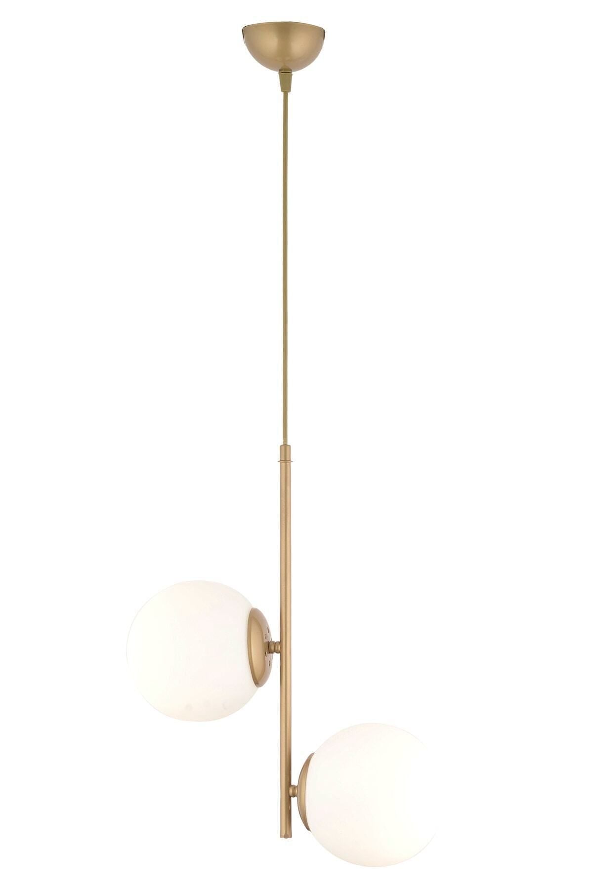 Apliqa Malibu 2 Light Aged Modern Chandelier for Youth Room, Kitchen, Living Room 2