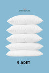 Mavera Ev Tekstili 5 Pieces Anti-Allergic Silicone Pillow 50x70 800gr Alin15 1