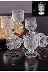 Arox Rayan Crystal Coffee Side Glass 6-Piece Set 1