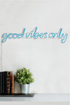 Decorative Plastic Led Lighting Good Vibes Only - Blue Blue 395NGR1587 5