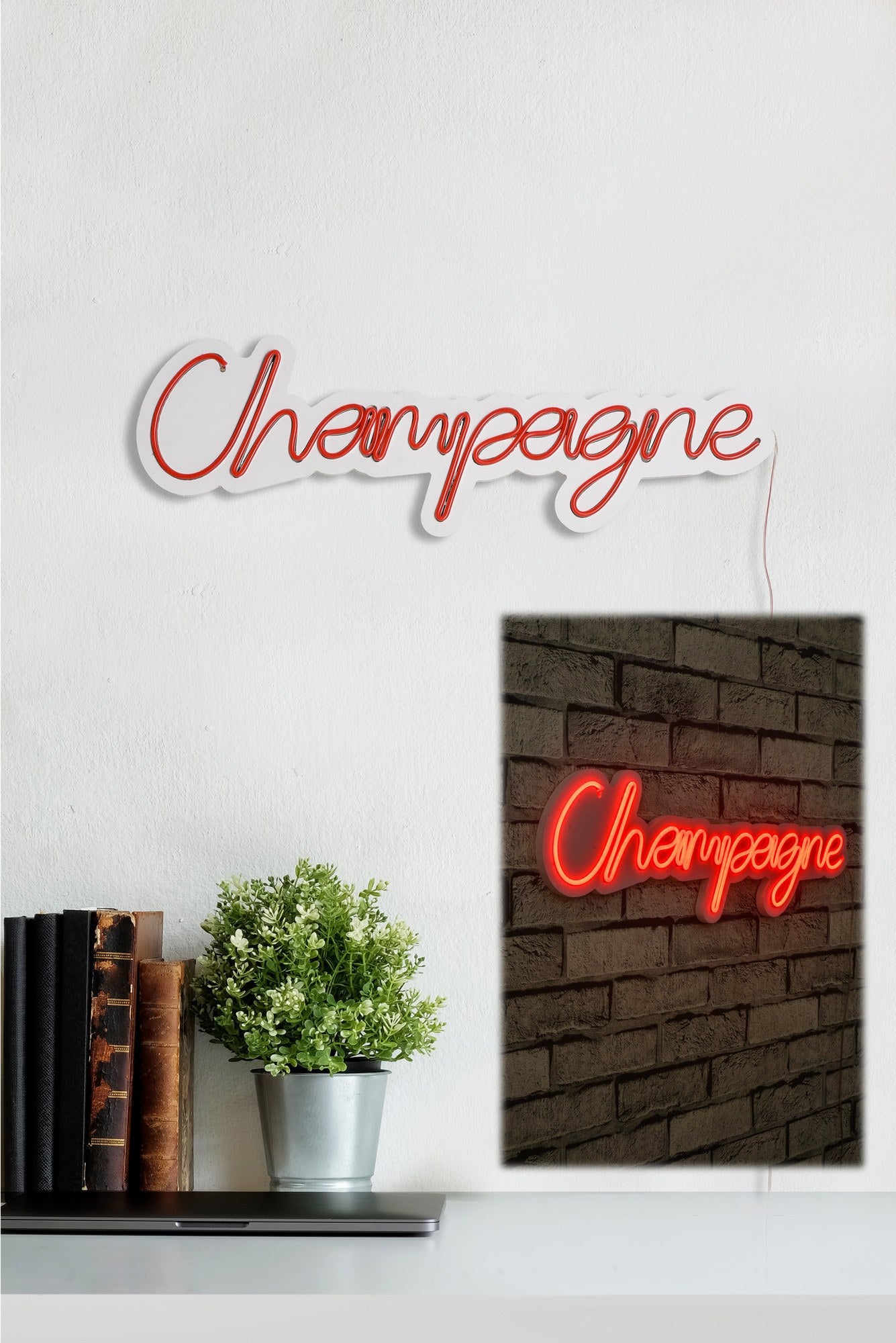 Decorative Plastic Led Lighting Champagne - Red Red 395NGR1788 3