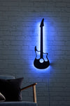 Decorative Led Lighting Guitar - Blue Blue 395NGR1883 3