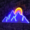 Decorative Plastic Led Lighting Mountain - Blue - Yellow Blue
Yellow 395NGR2201 1