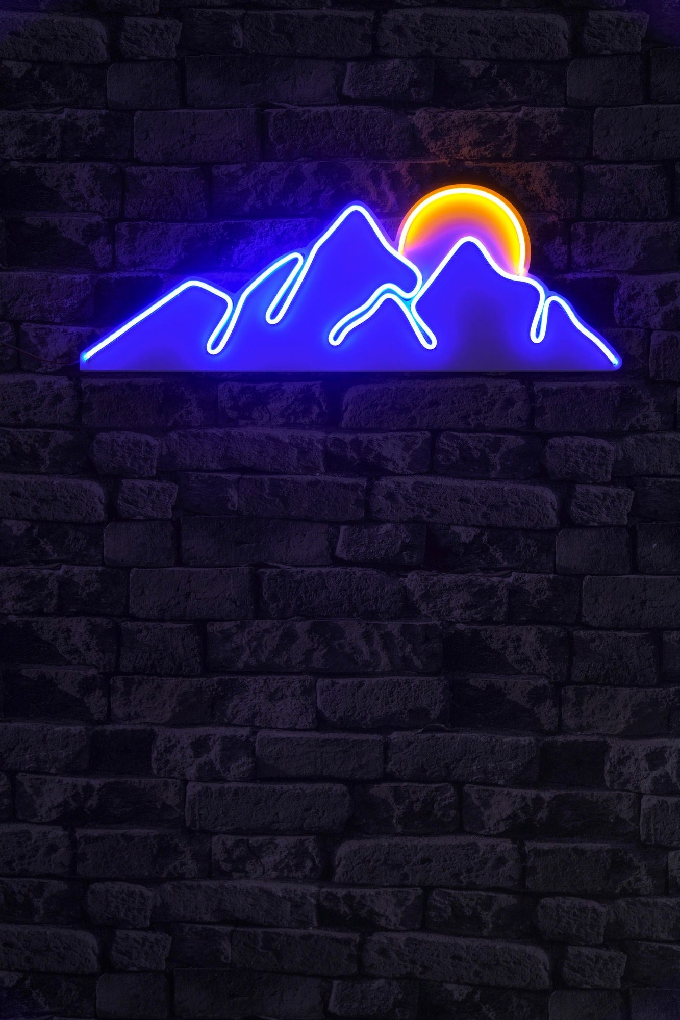 Decorative Plastic Led Lighting Mountain - Blue - Yellow Blue
Yellow 395NGR2201 3