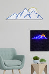 Decorative Plastic Led Lighting Mountain - Blue - Yellow Blue
Yellow 395NGR2201 4