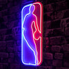 Decorative Plastic Led Lighting The Logo Jerry West - Multicolor Multicolor 395NGR2276 1