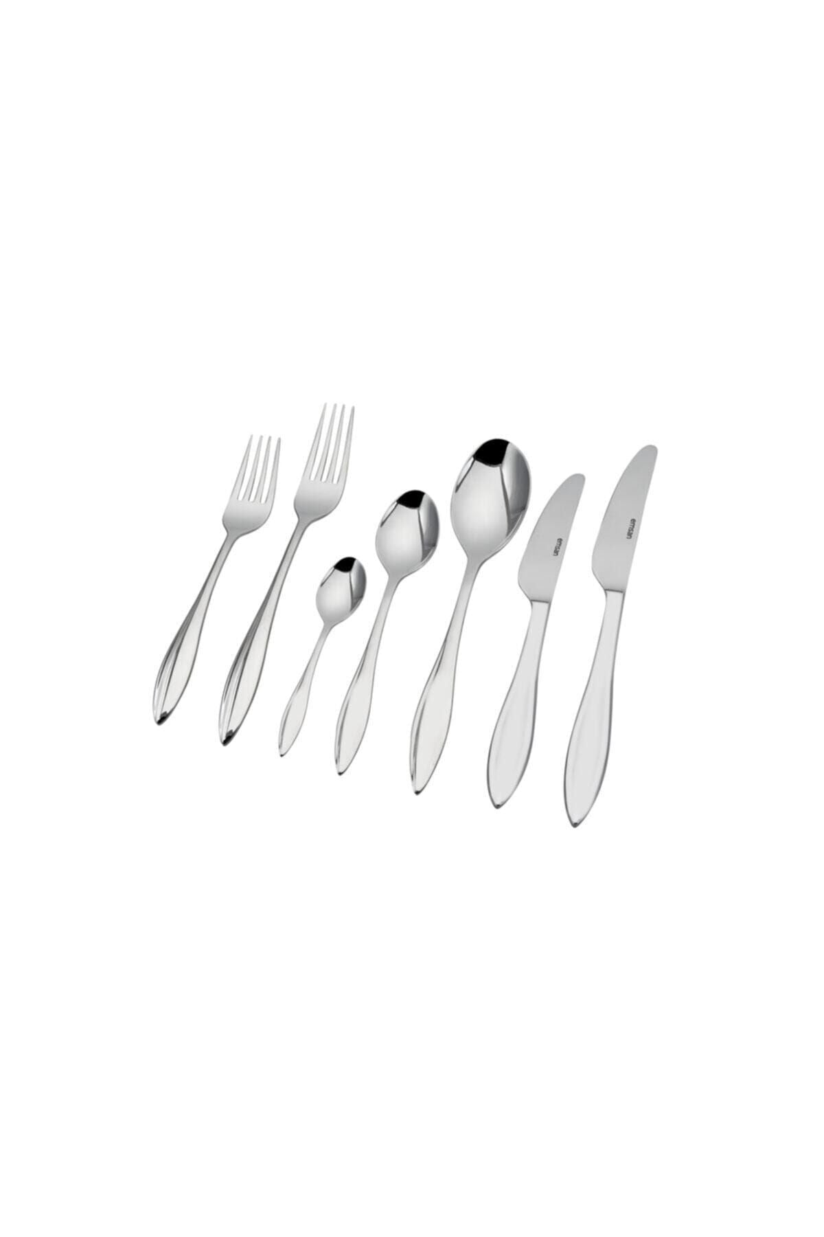 Emsan Aden Elegance Fork Spoon Knife Set 84 Pieces for 12 People 3