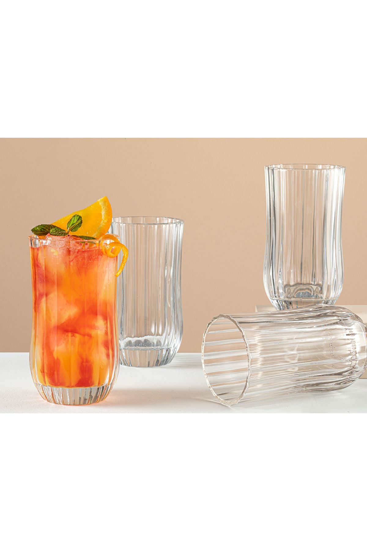 English Home Ricco Glass 4-Piece Beverage Glass 340 ml Clear 1