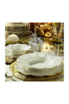 Kütahya Porselen Milena 24 Piece Cream Gilded Dinner Set 2