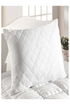 Roi Tekstil Roi 2-Piece Zippered Quilted Protective Pillow Cover 2