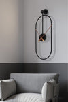 MetaQuartz Serenity Black Decorative Modern Wall Clock 4