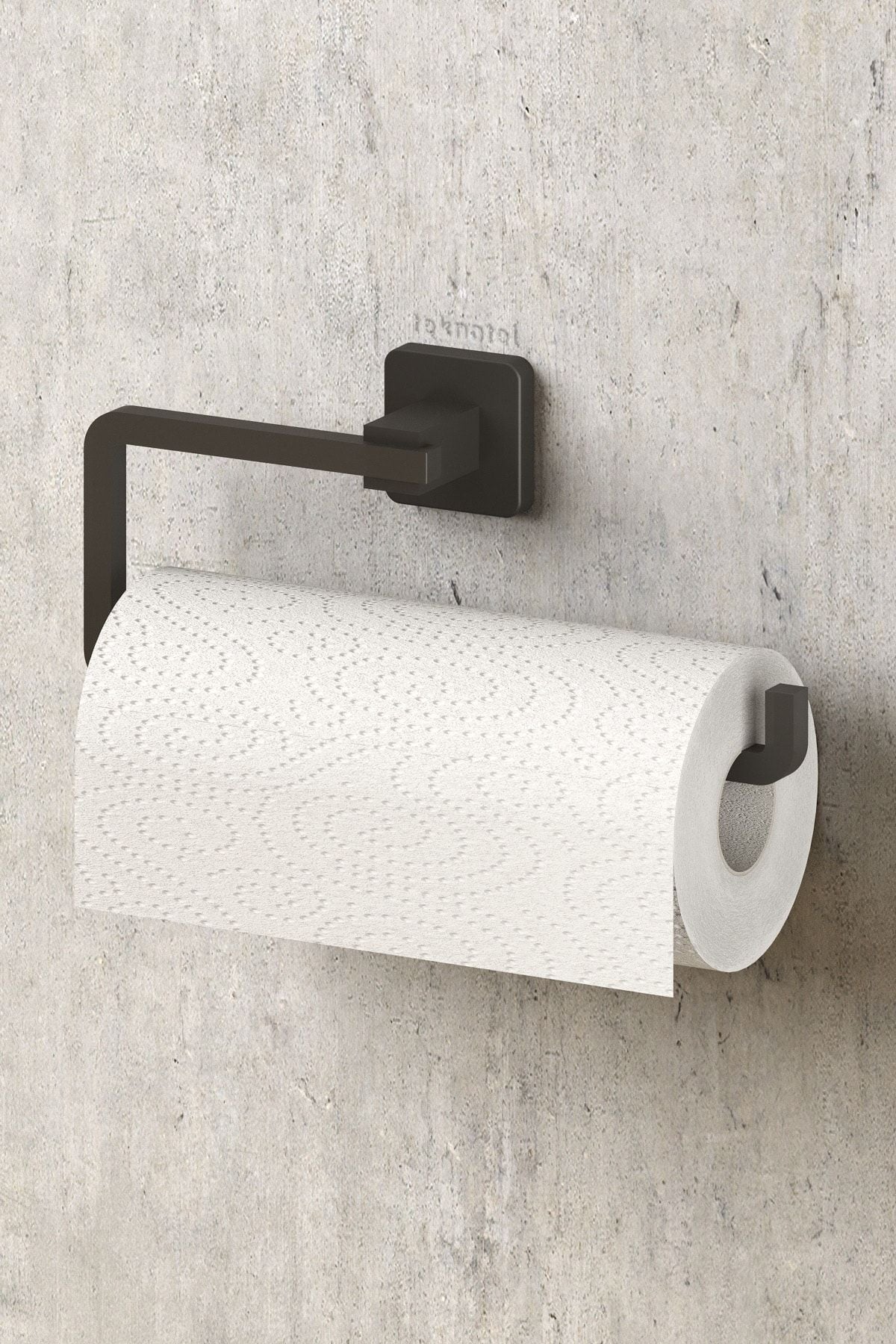 Teknotel Lifetime Rust-Free Paper Towel Holder Matte Black MG396 2