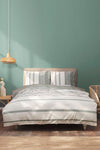 Karaca Home Vetro Haki Double Size Yarn Dyed Duvet Cover Set 1