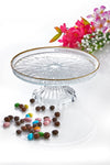 İLİVA Cake, Cookie, Pastry Plate, Serving Presentation Set - 21 Cm 2