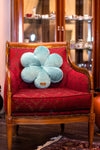 Rayda Home Decorative Mint Green Filled Flower Pillow 42*42 cm 6