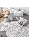 Atelier Home Double Sided Double Bed Duvet Cover Set Plaid 1