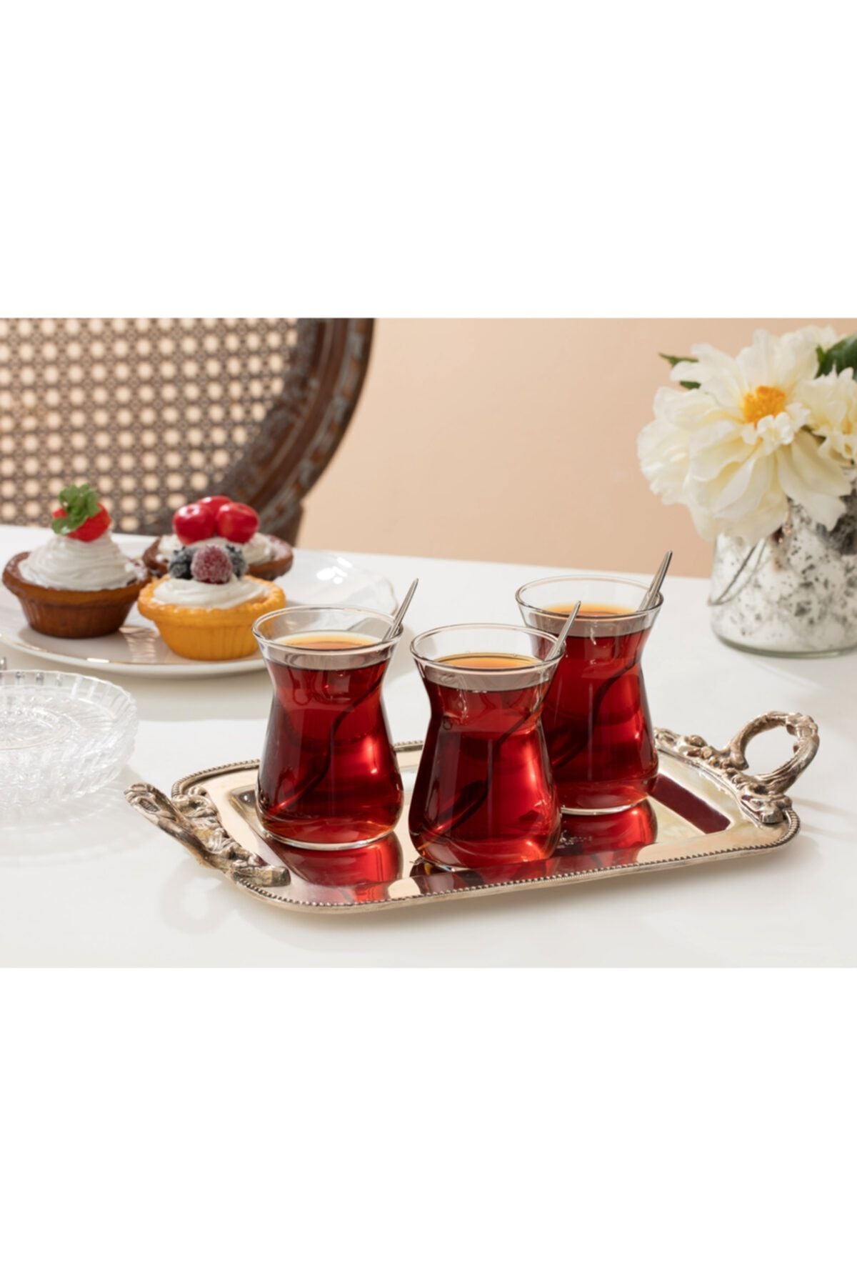 Madame Coco Francessa 6-Piece Tea Glass - 132 ml 1