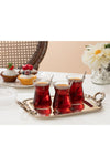 Madame Coco Francessa 6-Piece Tea Glass - 132 ml 1