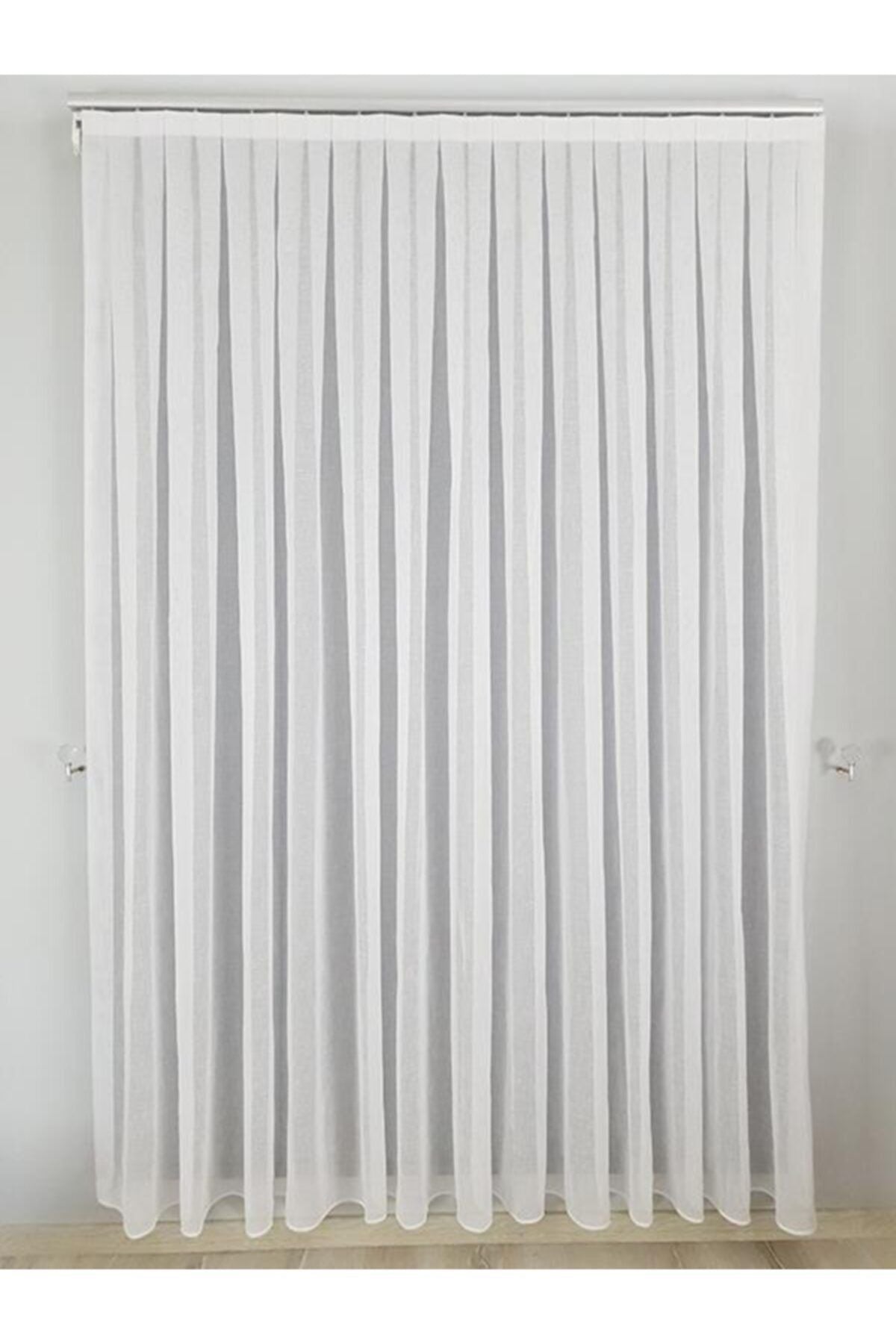 BBB Naturel Foldet Linen Sheer Curtain Cream 1 To 3 Pleated ET3014 5