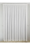 BBB Naturel Foldet Linen Sheer Curtain Cream 1 To 3 Pleated ET3014 5