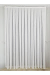 BBB Naturel Foldet Linen Sheer Curtain Cream 1 To 3 Pleated ET3014 6