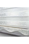 Brillant White Jacquard Roller Zebra Curtain 2