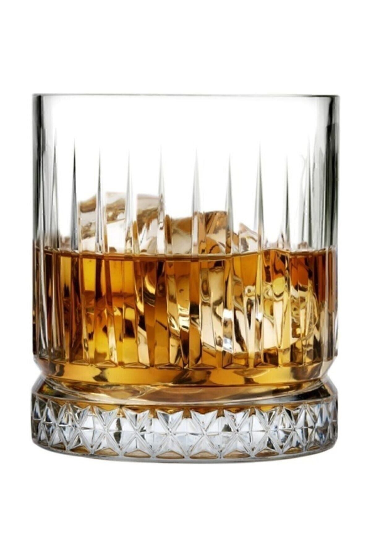 Paşabahçe 520004 Elysia Whiskey Glass 355 Cc 4-Pack. Original Boxed 1