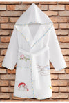 Zeynep Tekstil Sweet Pike Embroidered Boys' Bathrobe 1